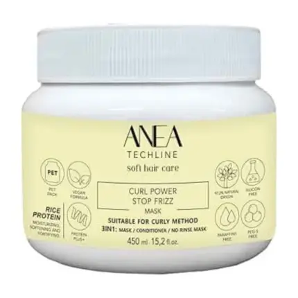 Anea Techline Curl Mascarilla Potenciador 450ml